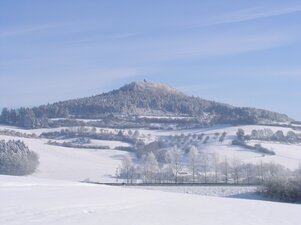 Foto des Lupfenbergs im Winter